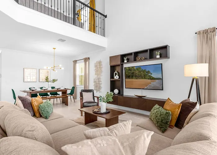 Upstay - Sanctuary House W Pool & Spa In Davenport